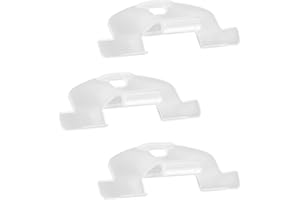 IFERLA Cordless Honeycomb Shade Lift Handles, Lite Rise Handles Blind Pulls Replacement Parts for Hunter Douglas Duette and Applause, Window Blind Handles, Cellular Shades Clips (3 PCS, Clear)