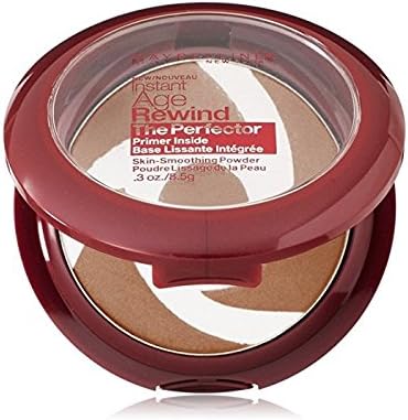 Maybelline New York Instant Age Rewind The Perfector Powder, Deep, 0.3 Ounce + FREE Luxury Luffa Loofah Bath Sponge On A Rope, Color May Vary