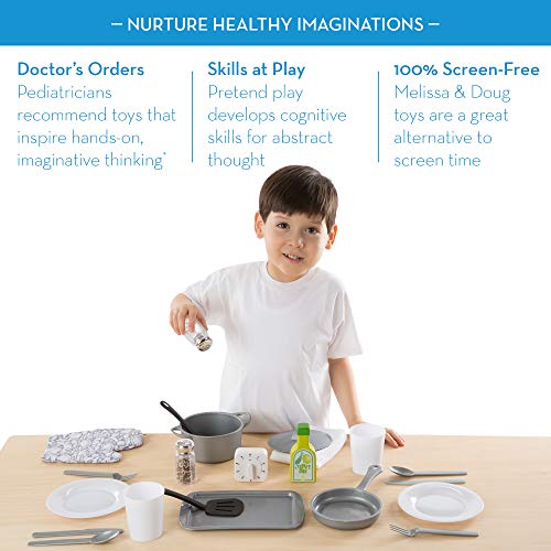 2 Melissa+Doug+22+Piece+Kitchen+Accessories