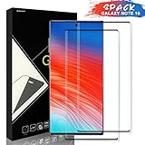 Yersan Galaxy Note 10 Screen Protector Glass [2 Pack], Full Coverage HD Tempered Glass Anti-Scratch Bubble-Free Screen Protector for Samsung Galaxy Note 10