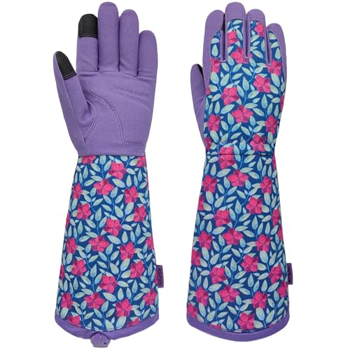 MSUPSAV Elbow Length Gardening Gloves Men