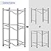 LIANTRAL 5 Gallon Water Jug Holder, 3-Tier Silver Heavy Duty Rack - Freestanding Water Bottle Organizer for Home Office