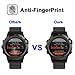 KIMILAR Compatible with Fenix 5 Smart Watch Screen Protector [3-Packs], Full Coverage Tempered Glass Screen Protector, [9H Hardness] [Ultra High Definition] [Scratch Resist] [No-Bubble]