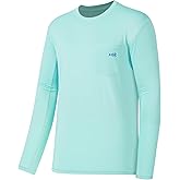 BASSDASH Men’s UPF 50+ Performance Long Sleeve T-Shirt UV Sun Protection Fishing Hiking Sports Shirts