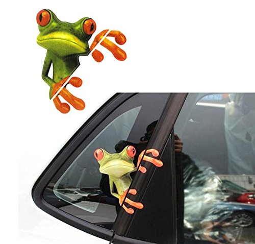 DESIGN FREUNDE KFZ Aufkleber Autosticker Sticker Aufkleber Car Design Auto Autoaufkleber Folie Autotuning Tuning Frosch
