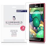 iLLumiShield - Sony Xperia M4 Aqua Screen Protector with Lifetime Replacement Warranty - Ultra Clear HD Film with Anti-Bubble and Anti-Fingerprint - High Quality Invisible LCD Shield - [3-Pack]