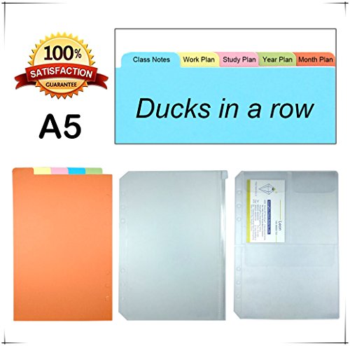 image for Freude Index Dividers-Binder Index Table(Vertical Tabs for Binders+PVC