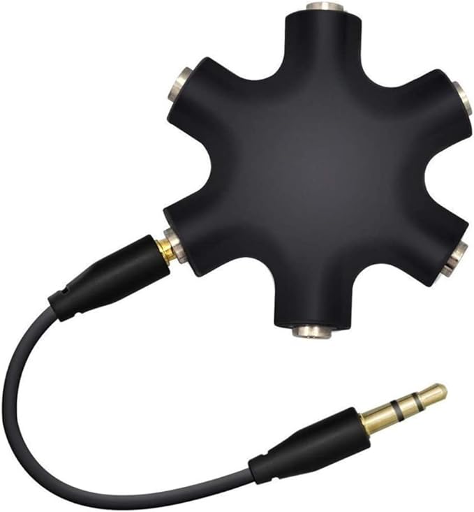 ULTRICS Universal Headphone Splitter, 3.5mm Male to Amazon.co.uk