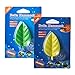 Ediff 2 Pack Betta Hammock, Betta Fish Leaf Pad, Plastic Aquarium Plants with Suction Cup (Deep Green + Yellow)thumb 1