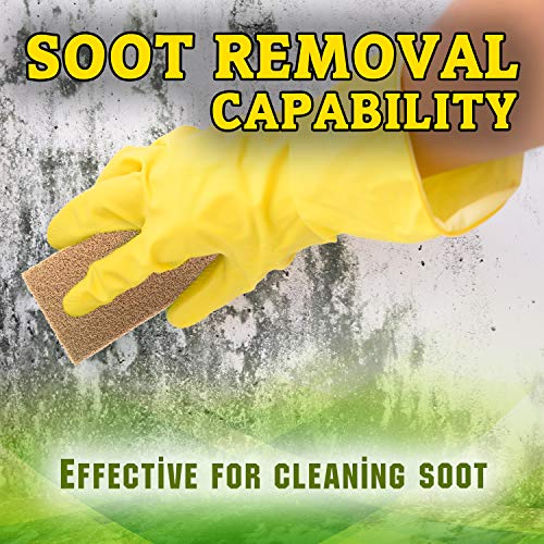 Dry Cleaning Soot Remover Sponge (3Pack) for Smoke, Soot, Dust and