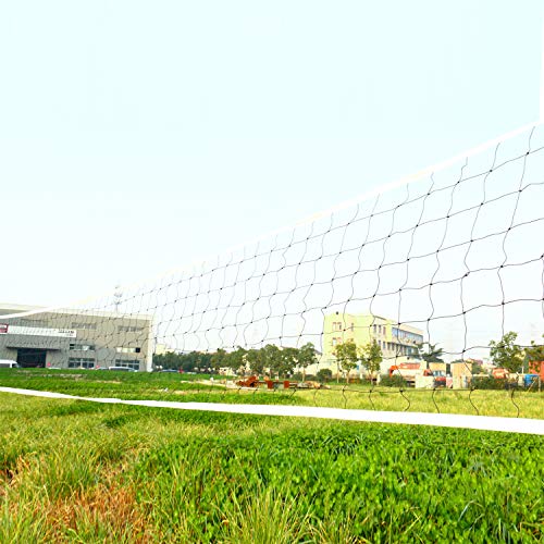 image for Amarine Made 32FT X 3FT Volleyball Net with Double Layered Canvas and 