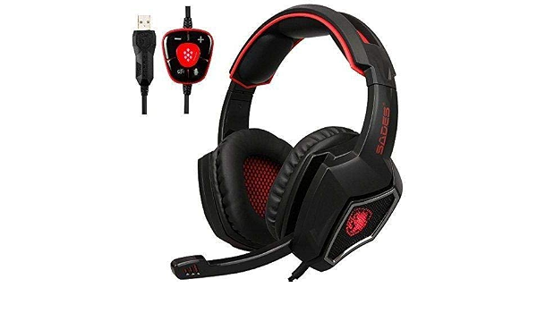 Sades Spirit Wolf R9 USB 7.1 Surround 