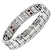 Willis Judd Mens Titanium Magnetic Therapy Bracelet for Arthritis Pain Relief Adjustable