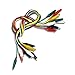 UCTRONICS Alligator Clip Test Leads - 30 Pieces, 20 Inches, Gator to Gator, 3 Packs, 5 Colors - Double Ended Jumper Wires for Arduino and Raspberry Pi Pico Projects