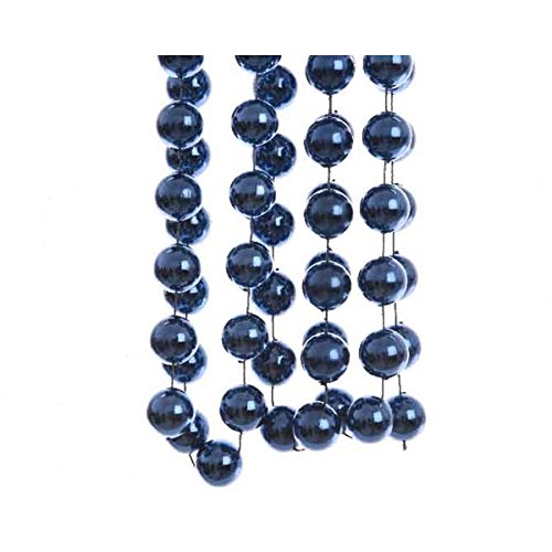 Plastic Bead Garland 2 x 270cm (Night Blue)