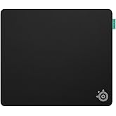 SteelSeries QcK L Performance Balance Gaming Mousepad — Extra Density for a Smooth Glide — Low-Profile Edge Stitching — Non-Slip Neoprene Rubber Base —16.54 x 19.29 inch — FPS, MOBAs, RTS, MMO