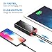 Portable Charger 10000mAh Power Bank, Ultra Compact Backup Battery with LCD Digital Display, High-Speed 2 USB Outputs External Battery Pack for iPhone Xs X 8 7 6 Plus Samsung Galaxy Note 9 S9