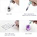 Glass Dip Pen, Aolvo 1pcs Glass Signature Pen Crystal Dip Sign Elegant Pen with 4pcs Calligraphy Ink for Writing Decoration Gift --Five Color Available