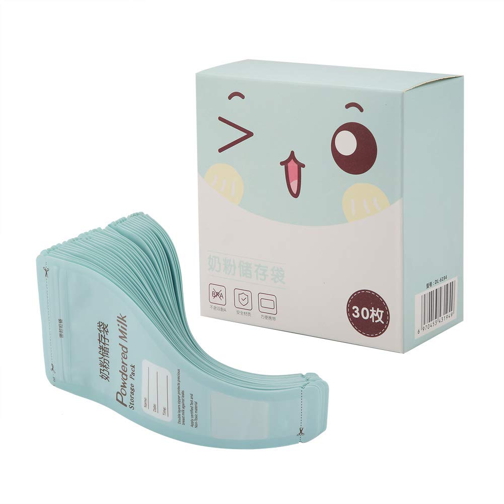 TOPINCN Disposable Milk Powder Bags Portable Pp Sealing Moisture-Proof Sterilized formula Storage Pouch Bag for Daily Care & Travel 30Pcs/Set