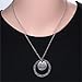 Luvalti Never Give Up Pendant Necklace - Great Secret Santa or White Elephant Christmas Holiday Gift