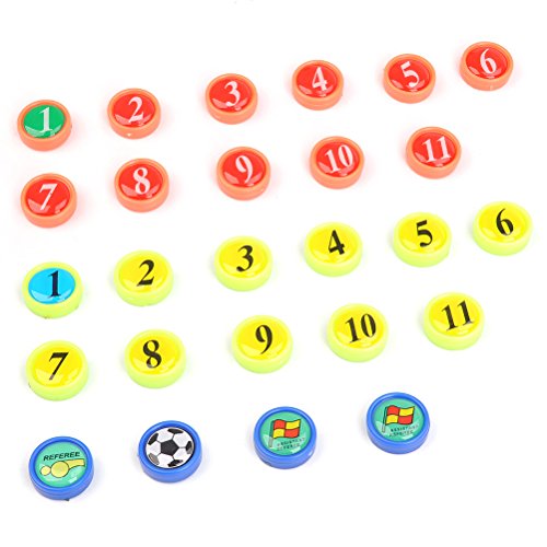 FOCCTS 26PCS Soccer Board Magnets, Tactic Board Magenets Tactic Coaching Strategy with Black Drawstring Bag - Thumbnail 5