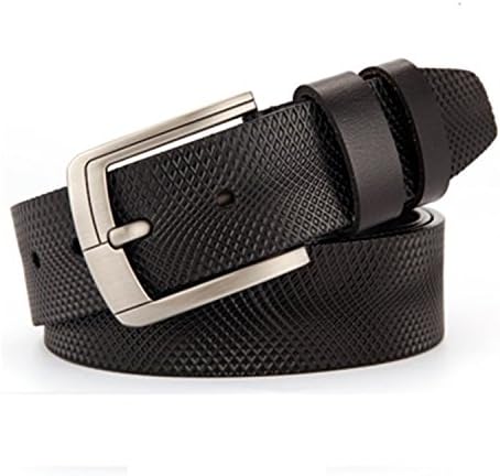 strap male belts for men buckle fancy vintage jeans cintos masculinos ceinture homme B balck 120cm 35to37 Incn