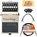BOSS GE-7 Graphic Equalizer Bundle with Instrument Cable, Patch Cable, Picks, and Austin Bazaar Polishing Cloth
