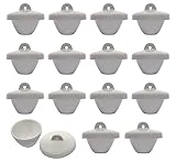 Eisco Labs Porcelain Crucible with Lid, Short