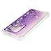 ZSTVIVA Galaxy S9 Plus Case, Samsung Galaxy S9 Plus Case, Glitter Liquid Case Cover Quicksand Flowing Love Heart 3D Dual Layer Protective Anti-Scratch TPU Bumper for Samsung Galaxy S9 Plus - Purple