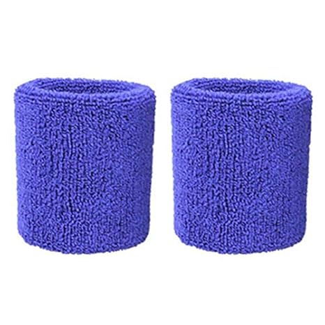 Justdodo 1 par de muñequeras de algodón Puro Muñequeras Suaves ...