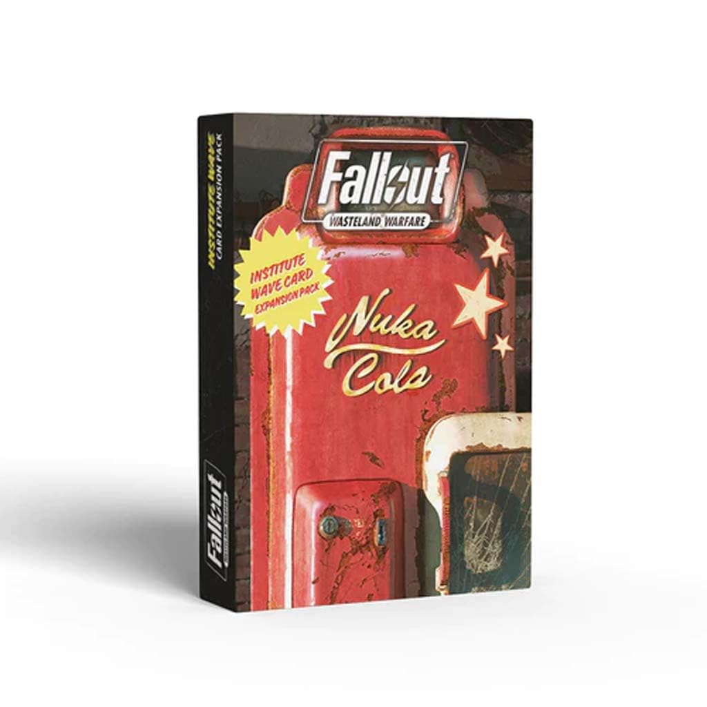 Modiphius Entertainment Fallout Wasteland Warfare Institute Raiders Wave Expansion Card Pack