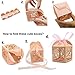 KPOSIYA 70 Pack Love Heart Laser Cut Wedding Party Favor Box Candy Bag Chocolate Gift Boxes Bridal Birthday Shower Bomboniere with Ribbons