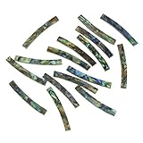 KAISH Guitar Rosette New Zealand Abalone Curved Strips Guitar Soundhole Inlay Dimension 125mm3mm1.5mm