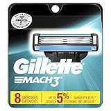 Gillette Mach3 Men's Razor Blades - 8 Refills