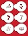 Designer Stencils C192 Baby Candy/Cookie Stencils, Small, Beige/Semi-Transparent