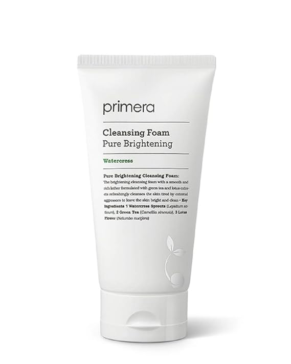 brightening cleansing foam