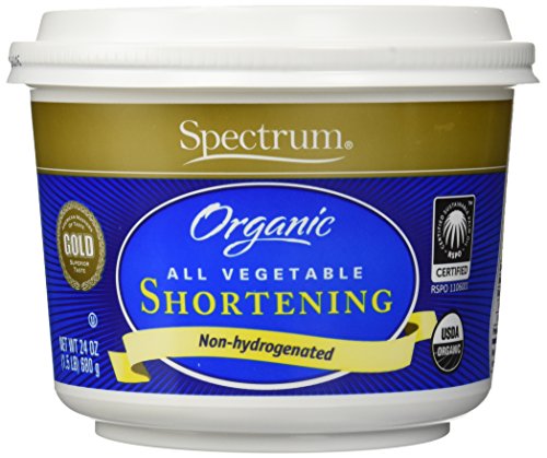 Spectrum Organic All Vegetable Shortening 24 Oz - 2 Pack