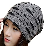 UNKE Unisex Latest Fashion Cap Warm Soft Stretch Winter Slouch Beanie Cap