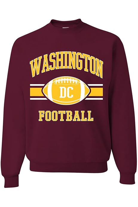 Amazon.com: Washington Football Fan Sweatshirt, Washington Team Crewneck,  Gift, Detroit Apparel, Commander Head Sport Grey : Clothing, Shoes \u0026 Jewelry