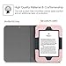 Fintie Case for Nook GlowLight 3, Slim Fit Premium Vegan Leather Folio Cover for Barnes and Noble Nook GlowLight 3 eReader 2017 Release Model# BNRV520, Rose Gold
