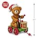 Hallmark 1595QX9385 Santa Certified #5 Bear with Drum Keepsake Christmas Ornaments