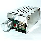 RioRand RRCCM2NJSPC PWM DC Motor Reversing Switch / Pulse Motor Speed Control Switch - Blue+Sliver (12~40V)