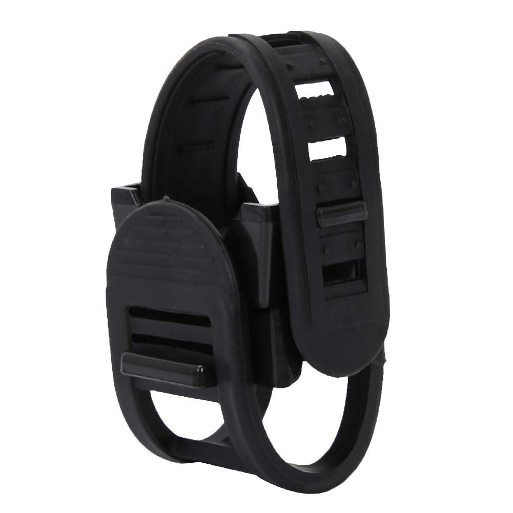 VGEBY1 Bicycle Headlight Holder, Adjustable 360 Degree Rotation Flashlight Mount Holder for Mountain Road Bike