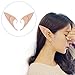 LANMOK 2pair Latex Elf Fairy Ears for Anime Hobbit Cosplay Halloween Party Decor