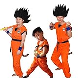 HOLRAN Dragon Ball Z Son Goku Saiyan Cosplay Costume Kids Adult Uniform