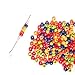 Mia Beads, 2 in 1 Hair Accessory + Jewelry Kit, Hair Ornaments, Decoration For Braids, Bracelet and Necklace Maker, Mixed Colors, For Women and Girls of all Ages, 2 Pack, 400pcs