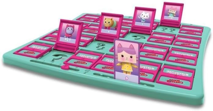 Quem é a Gabby e a Casa Mágica? Jogos de Tabuleiro - Jogos para Crianças 6+ - Jogo de Bandeja Gabby e a Casa Mágica - Jogos de Sociedade Familiar, Verde