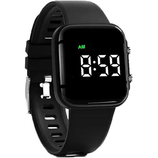 amazon vibrating watch Amazon.com: eSeasonGear VB80 12 Vibrating Alarm Watch, Silent Vibration  Shake Wake, Medication Reminder (Black-Large) : Clothing, Shoes & Jewelry main image 1