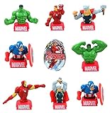 Milk Chocolate Candy Egg with Character Toy Surprise in Box, 0.7 oz, Pack of 6 (Avengers)