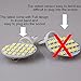 10 x Super Bright T10 921 194 Warm White 4.8w RV,Trailer,Camper Interior 24-3528 SMD Boat,landscaping,Wedge LED Light Bulb lamp DC 12V (Pack of 10)